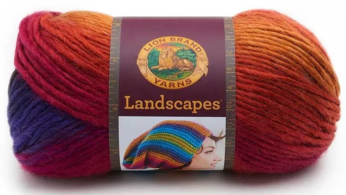 Landscapes Yarn from Lion Brand