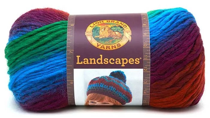 Landscapes Yarn from Lion Brand