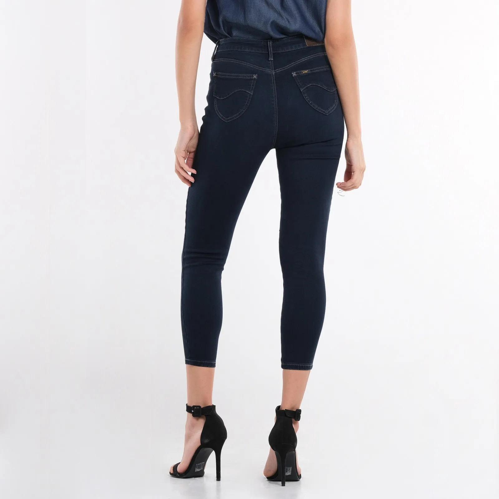 LEE HEATHER HIGH WAIST JEANS FOR WOMEN IN DARK ULRICH