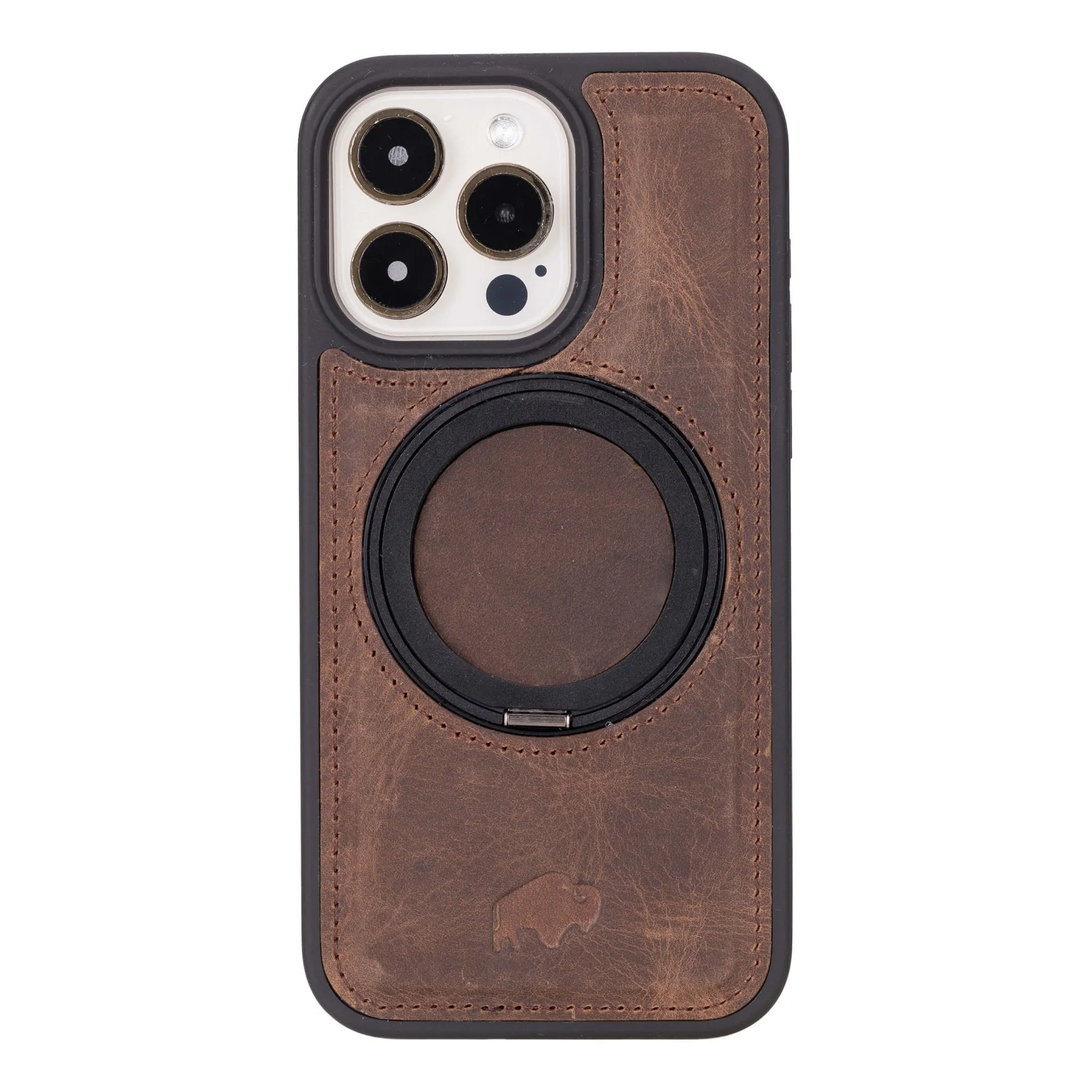 Loop iPhone 15 Pro Max Case, Distressed Coffee