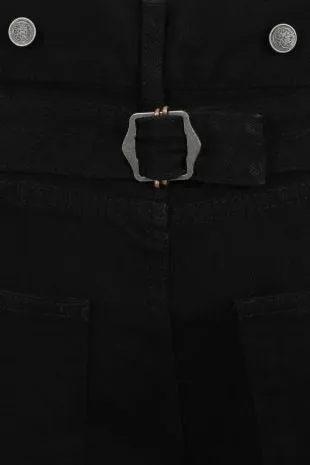 Loose Larry Jeans Black by Hell Bunny