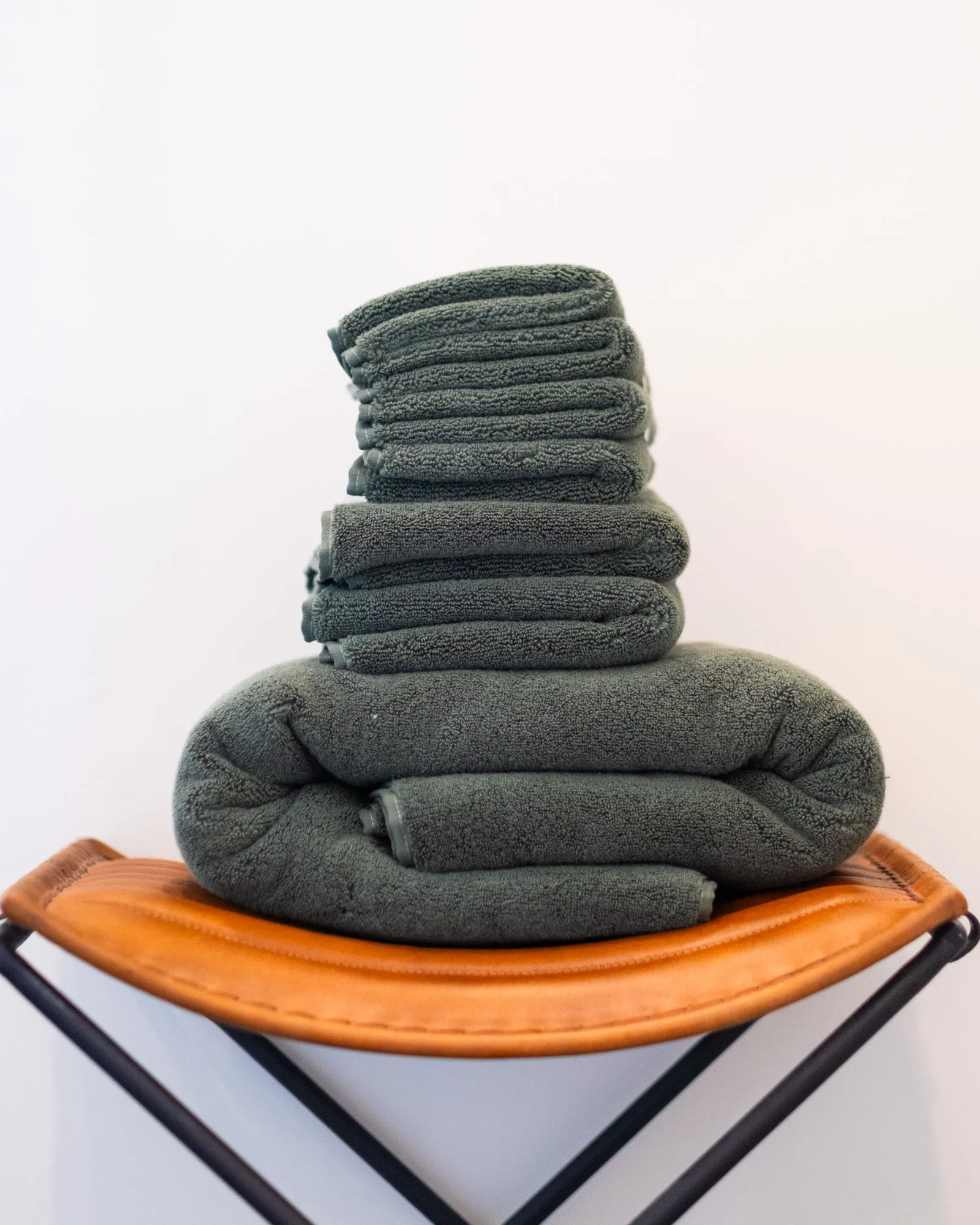 Luxe Bath Towels in Jade