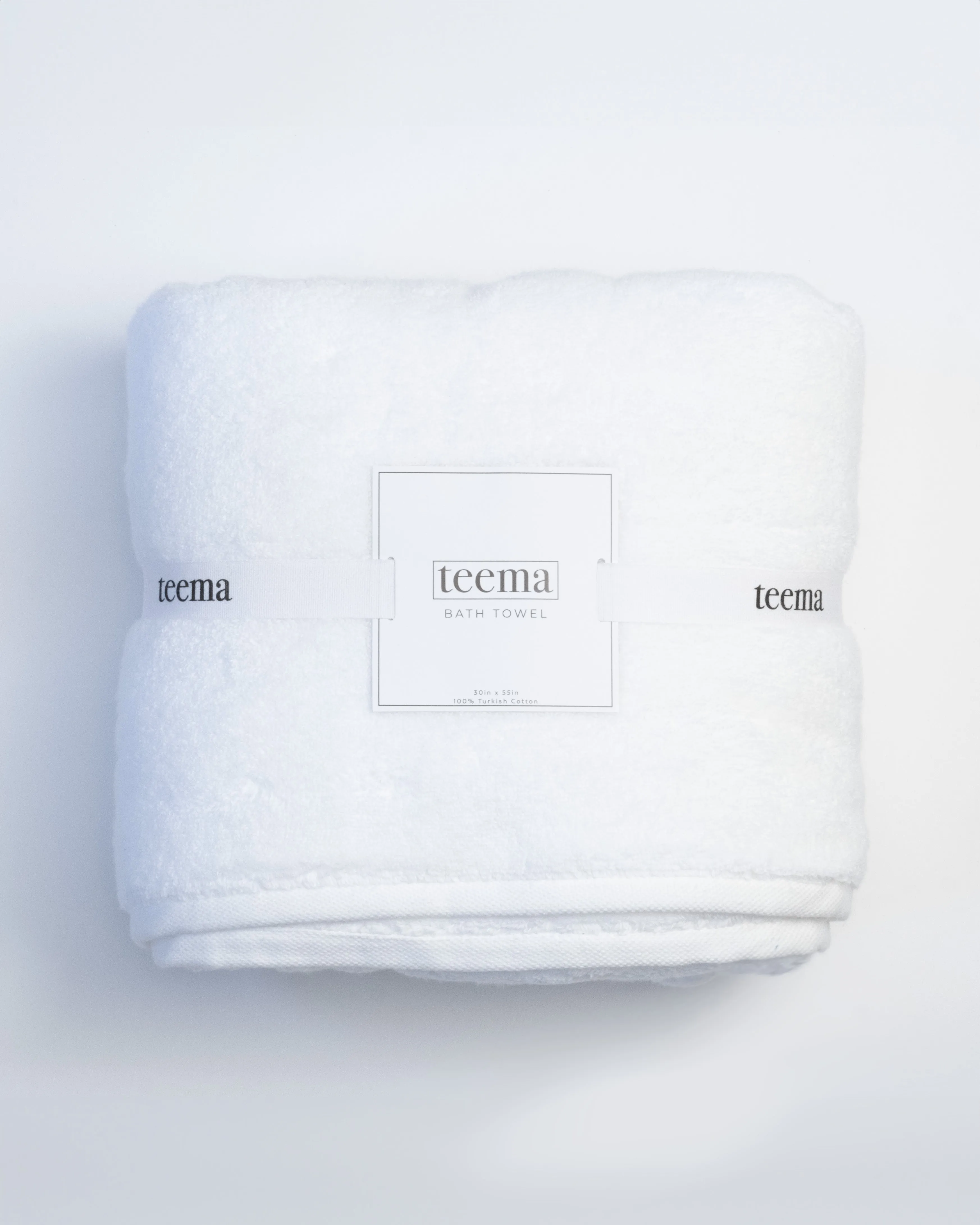 Luxe Bath Towels in White