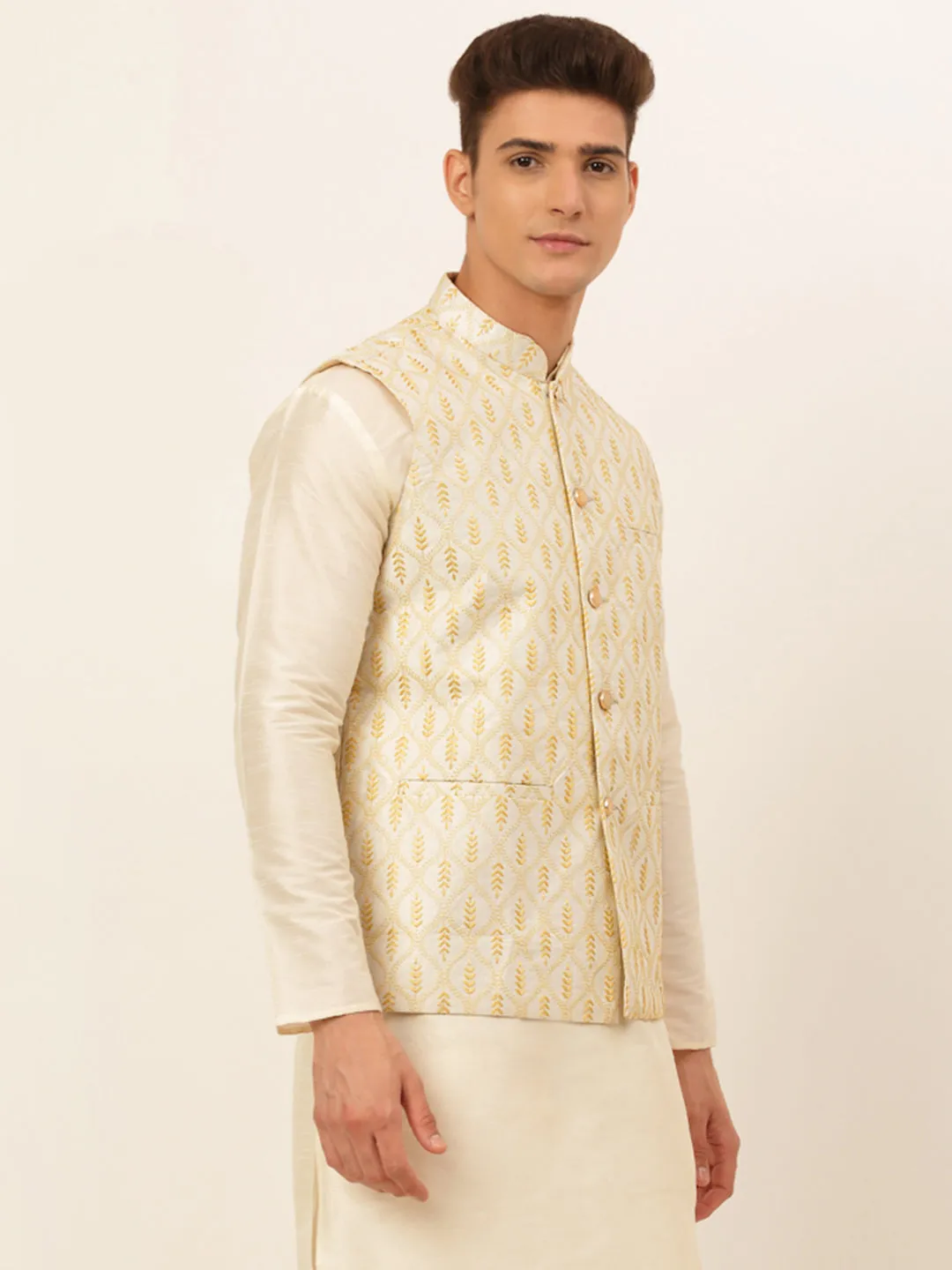 Men'S Embroidered Waistcoat