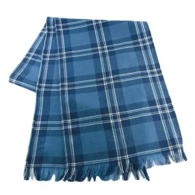 Menzies Green Modern Light Weight Tartan Scarf