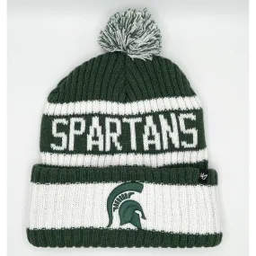 Michigan State Spartan Helmet Bering Cuff Knit Hat