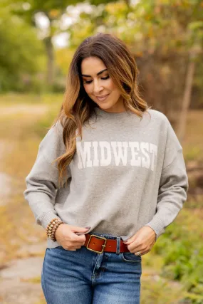 Midwest Heathered Sweater