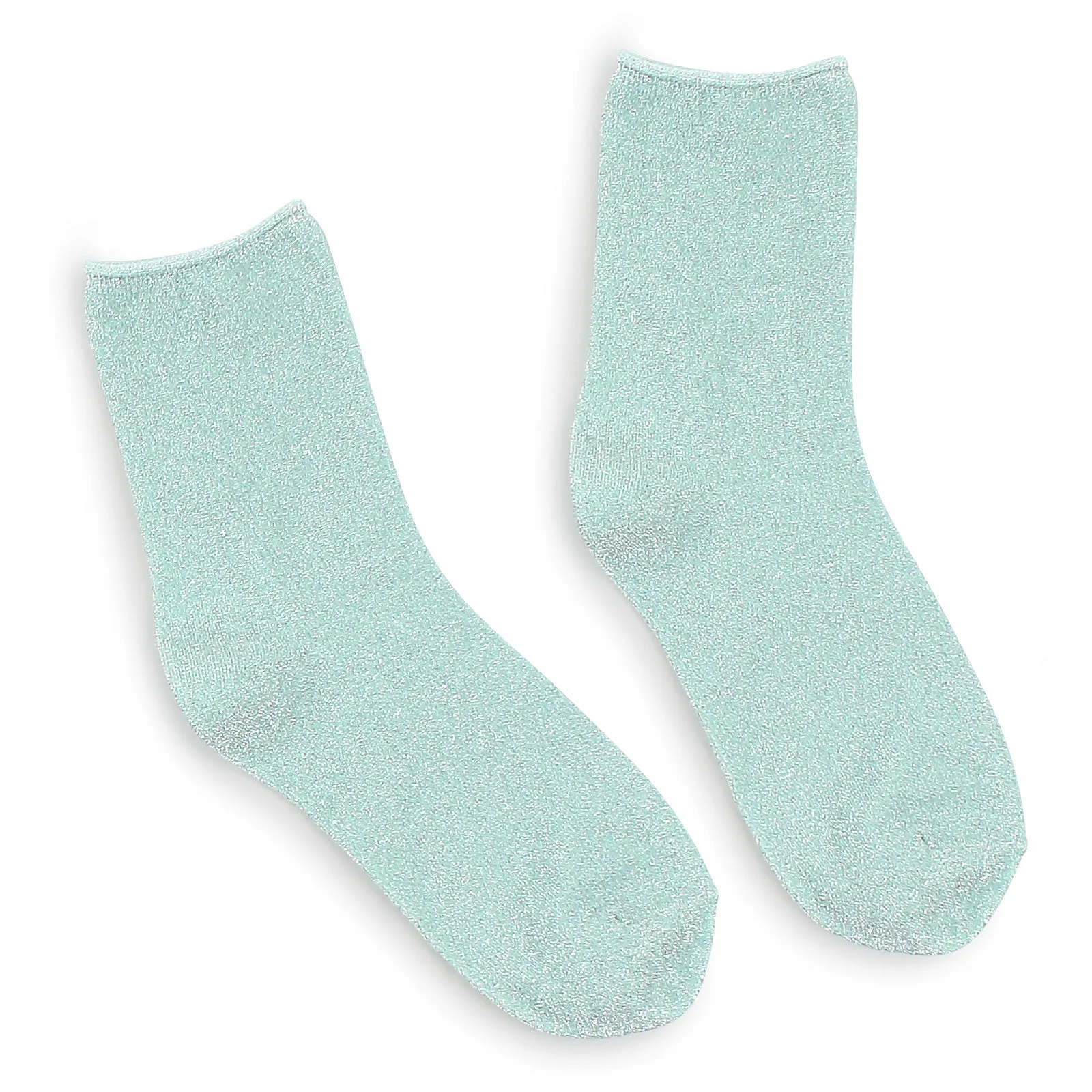 Milky way rolling shimmer socks (5 Pairs) XM15