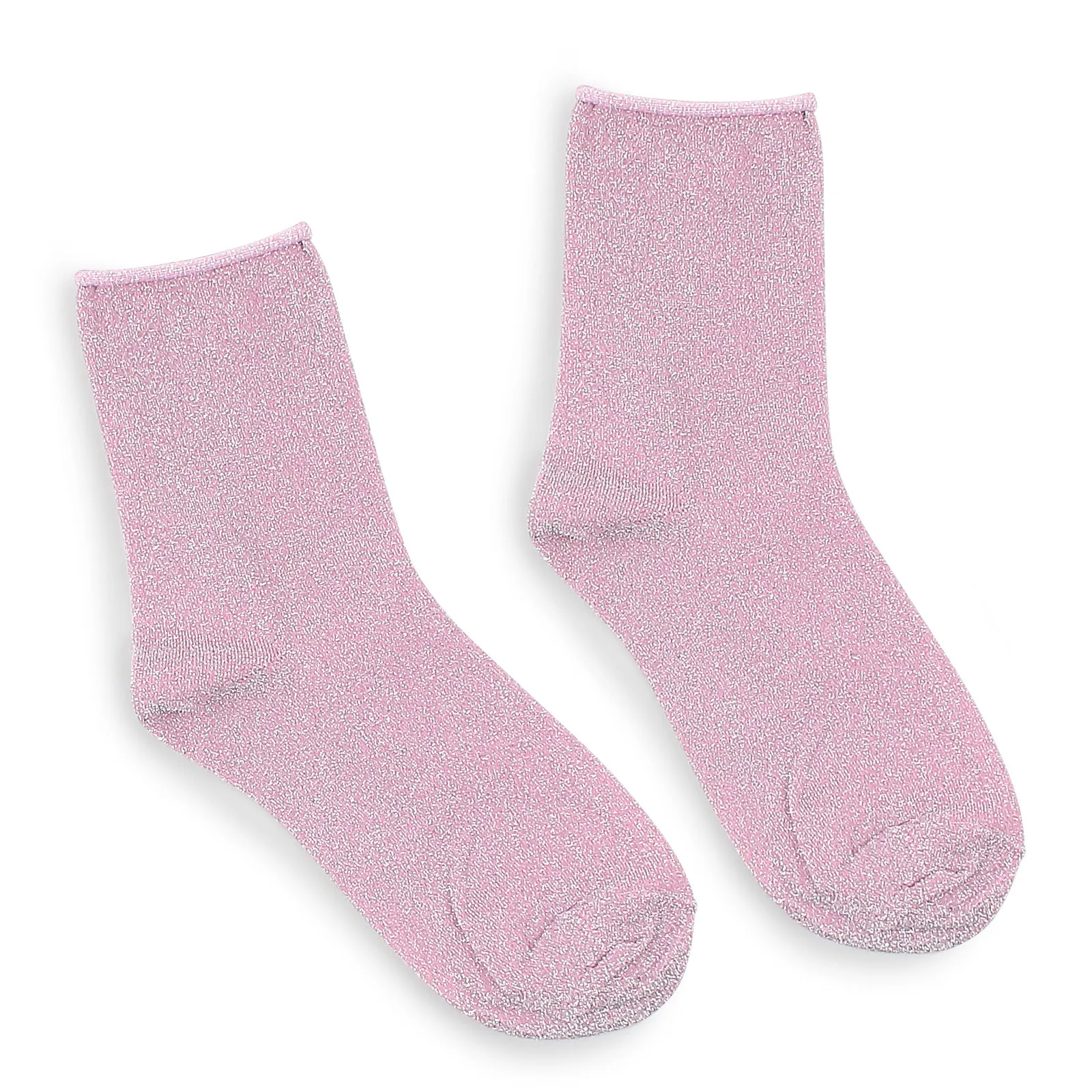 Milky way rolling shimmer socks (5 Pairs) XM15