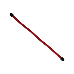 Nite Ize (6-inch) GearTie Re-useable Twist Tie for Cables & More - Red/Black