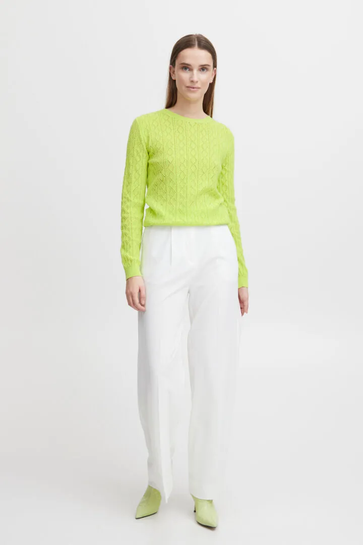 Olivette Pullover - Green Glow