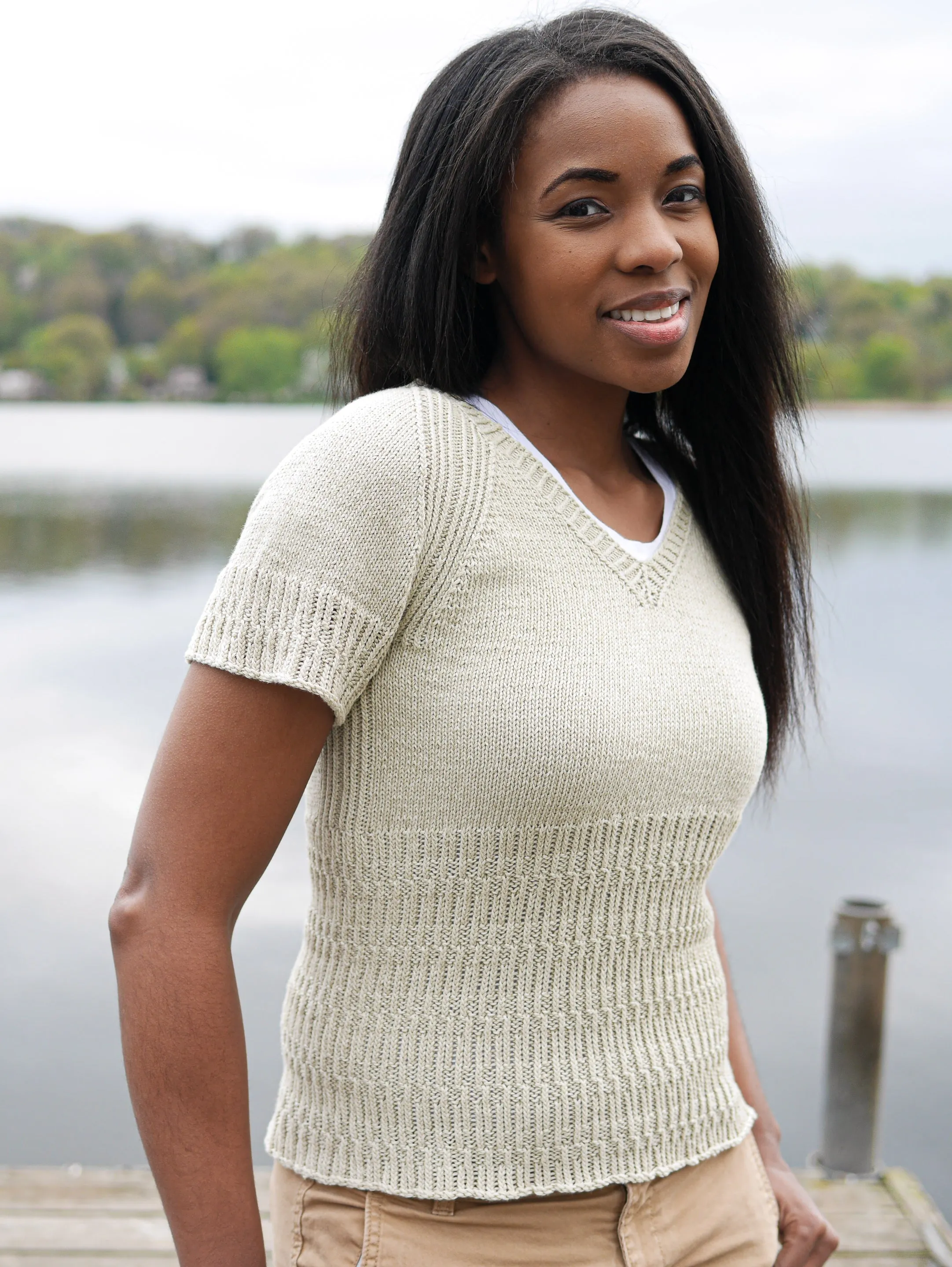 Over the Water Pullover <br/><small>knitting pattern</small>