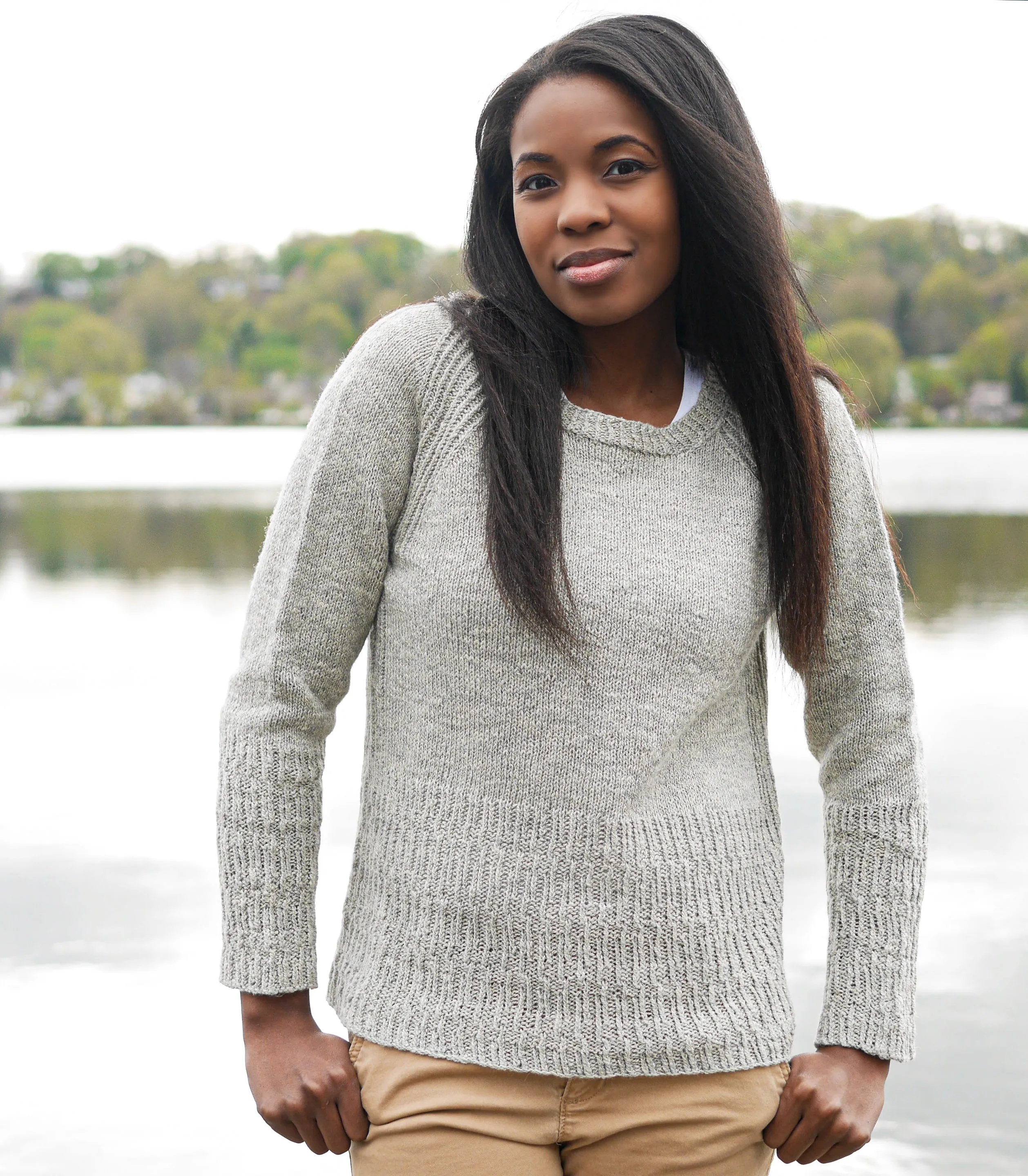 Over the Water Pullover <br/><small>knitting pattern</small>