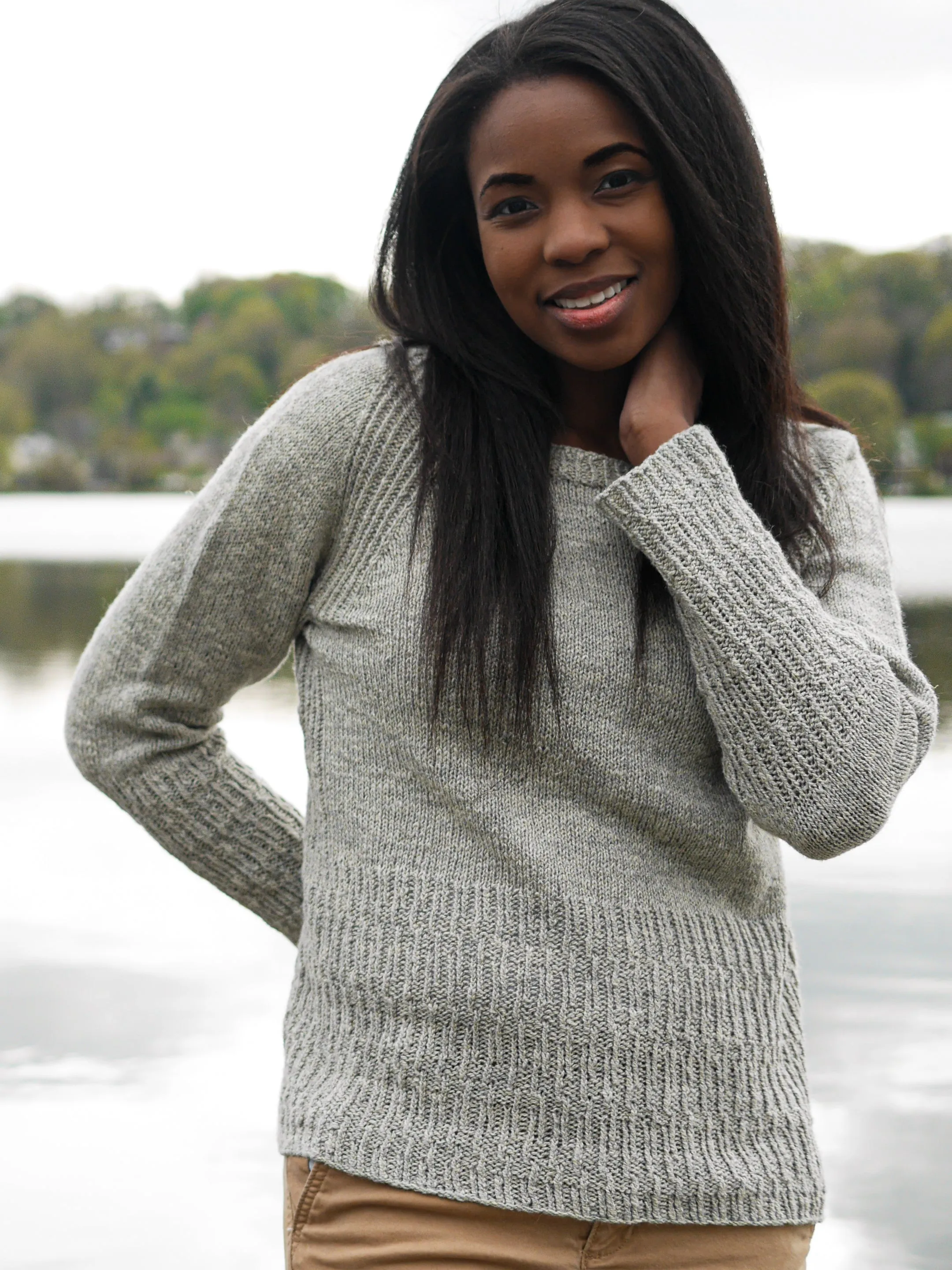 Over the Water Pullover <br/><small>knitting pattern</small>