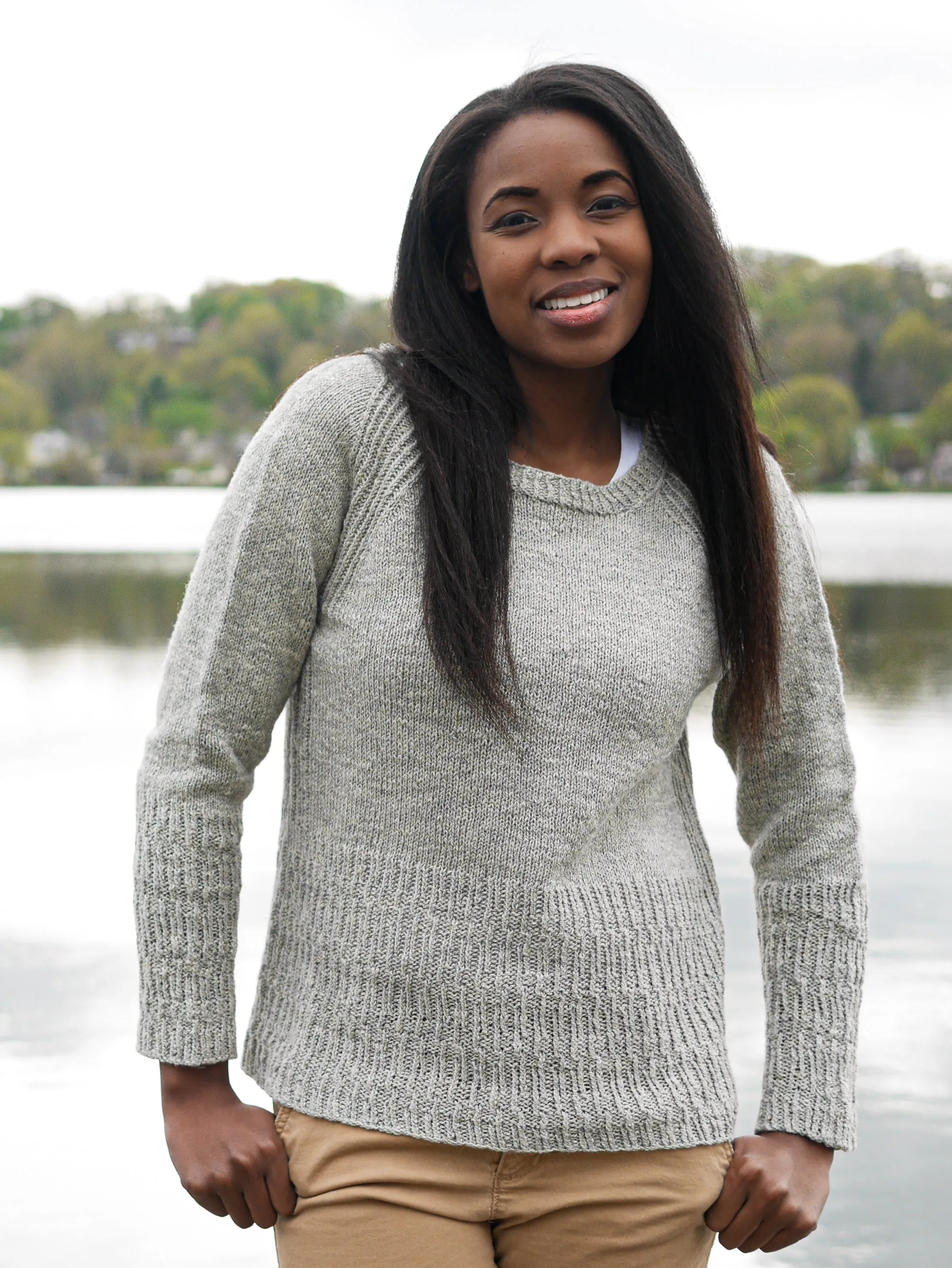 Over the Water Pullover <br/><small>knitting pattern</small>