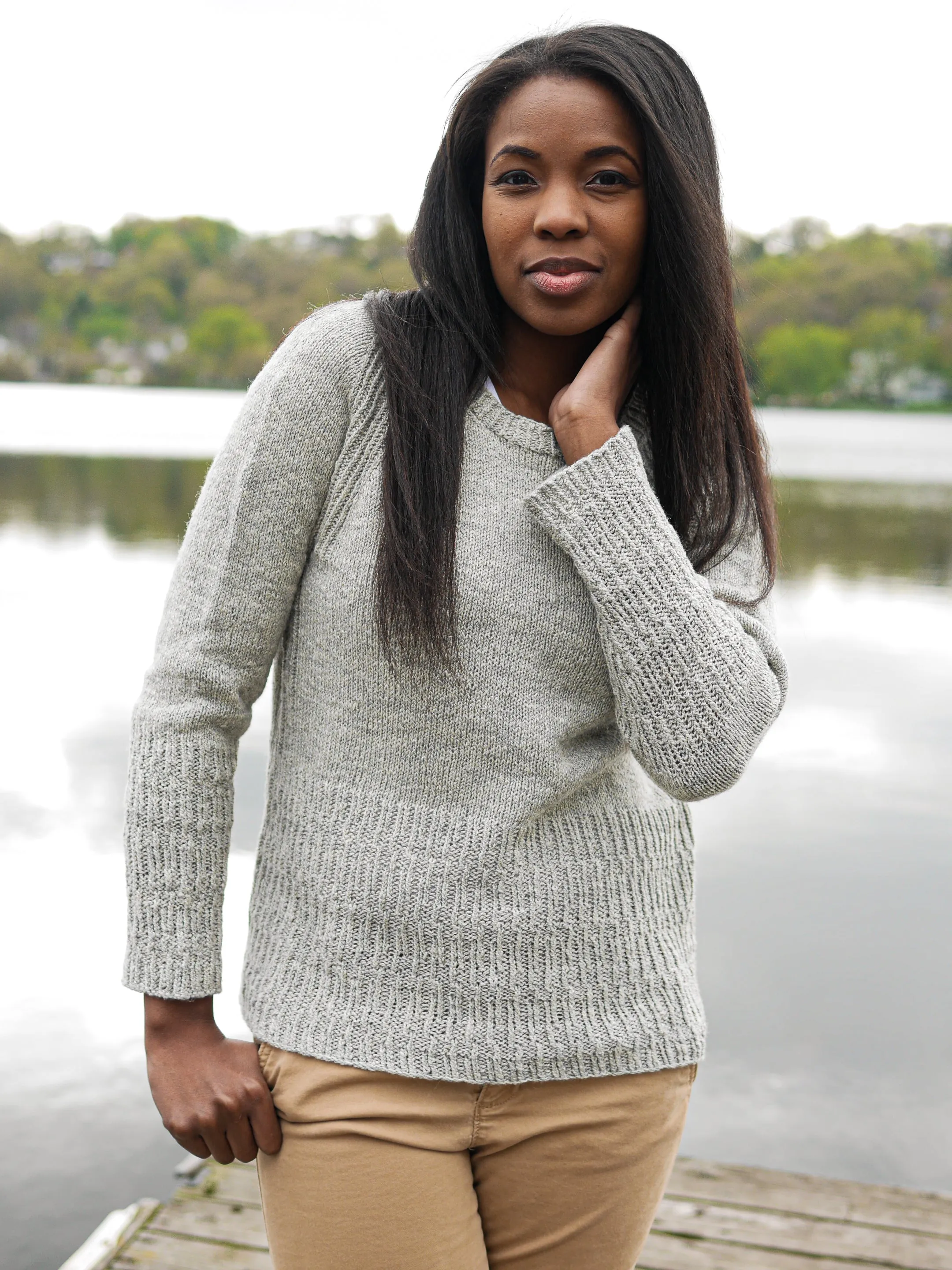 Over the Water Pullover <br/><small>knitting pattern</small>