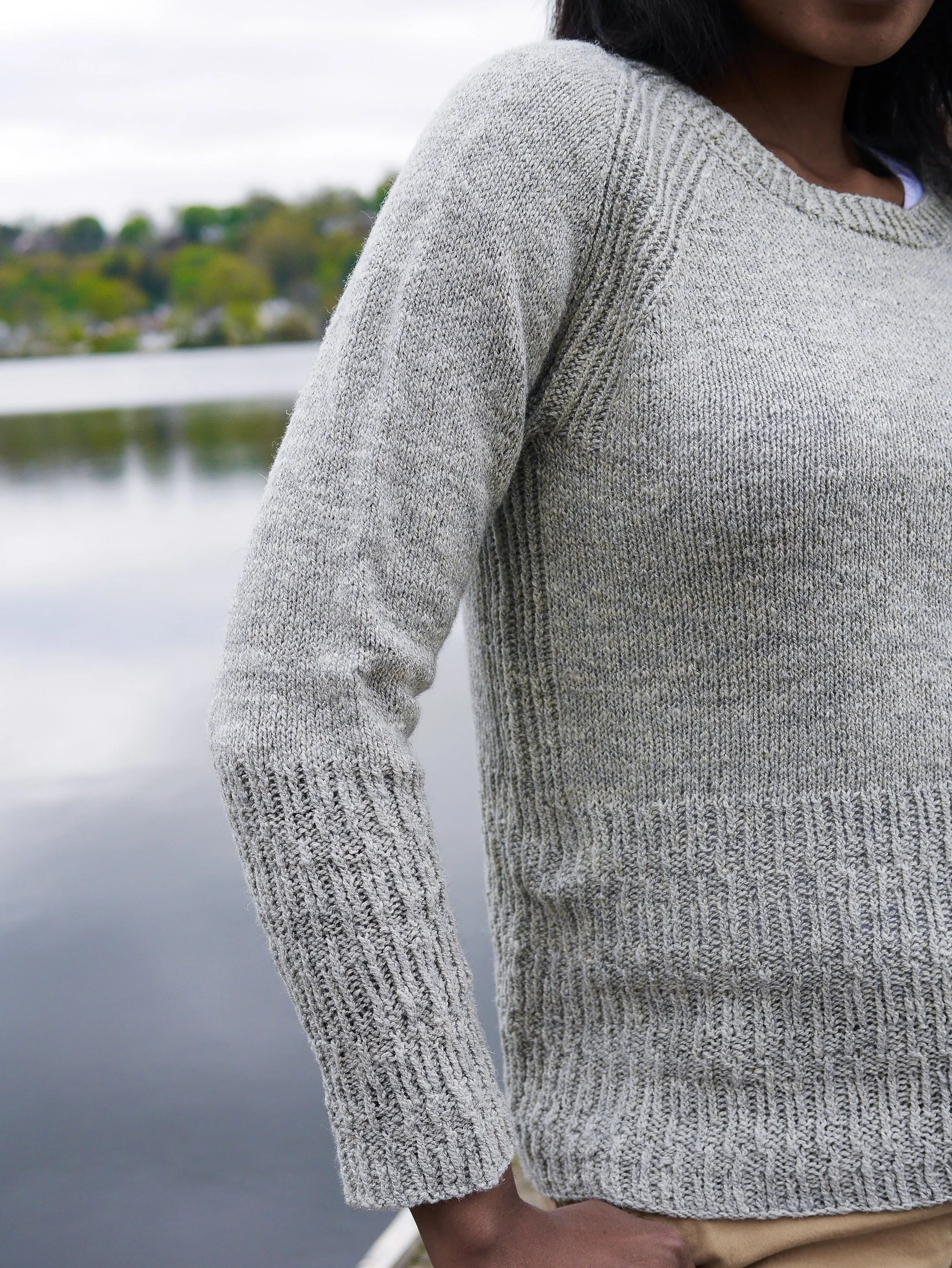 Over the Water Pullover <br/><small>knitting pattern</small>