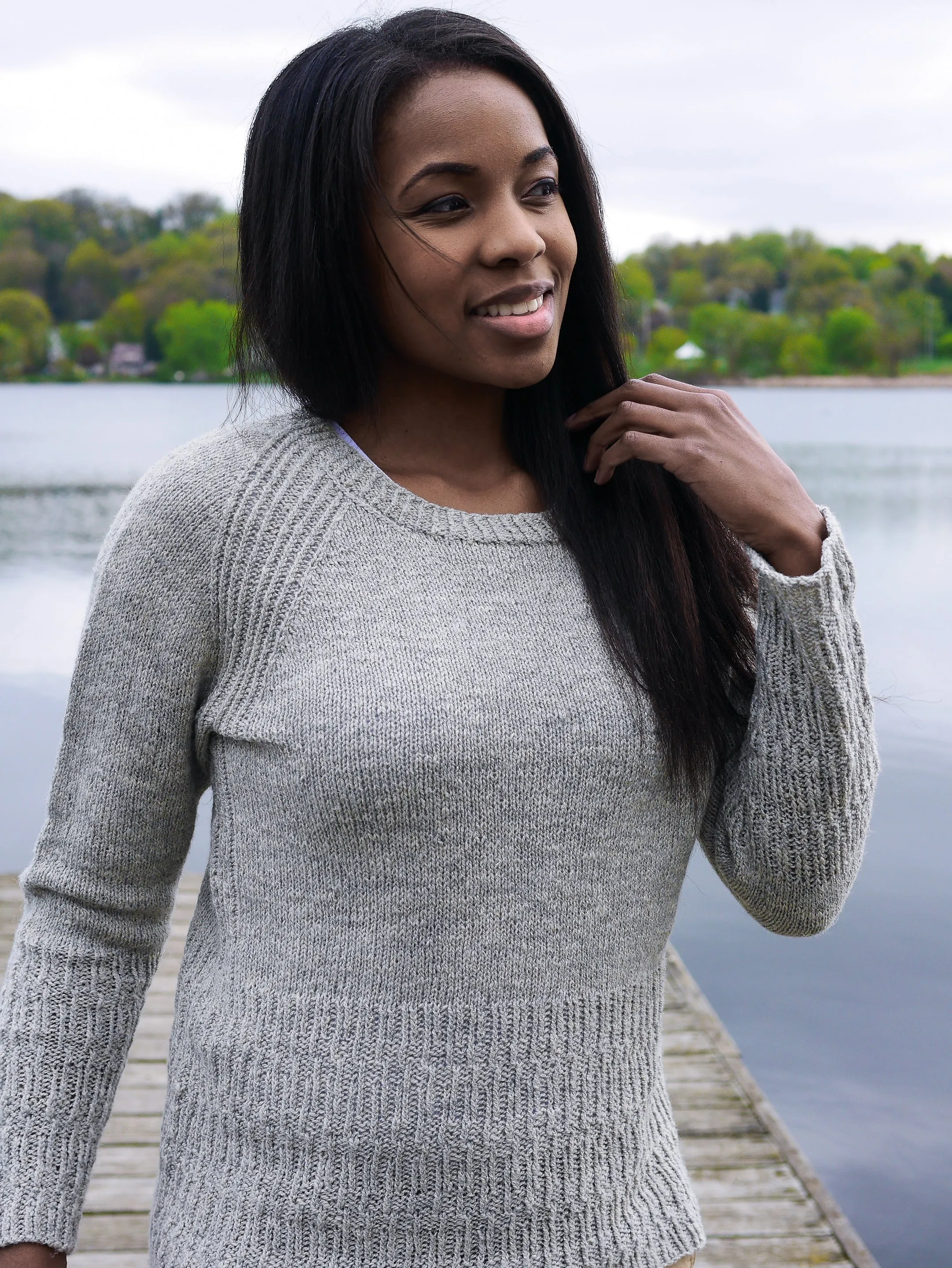 Over the Water Pullover <br/><small>knitting pattern</small>