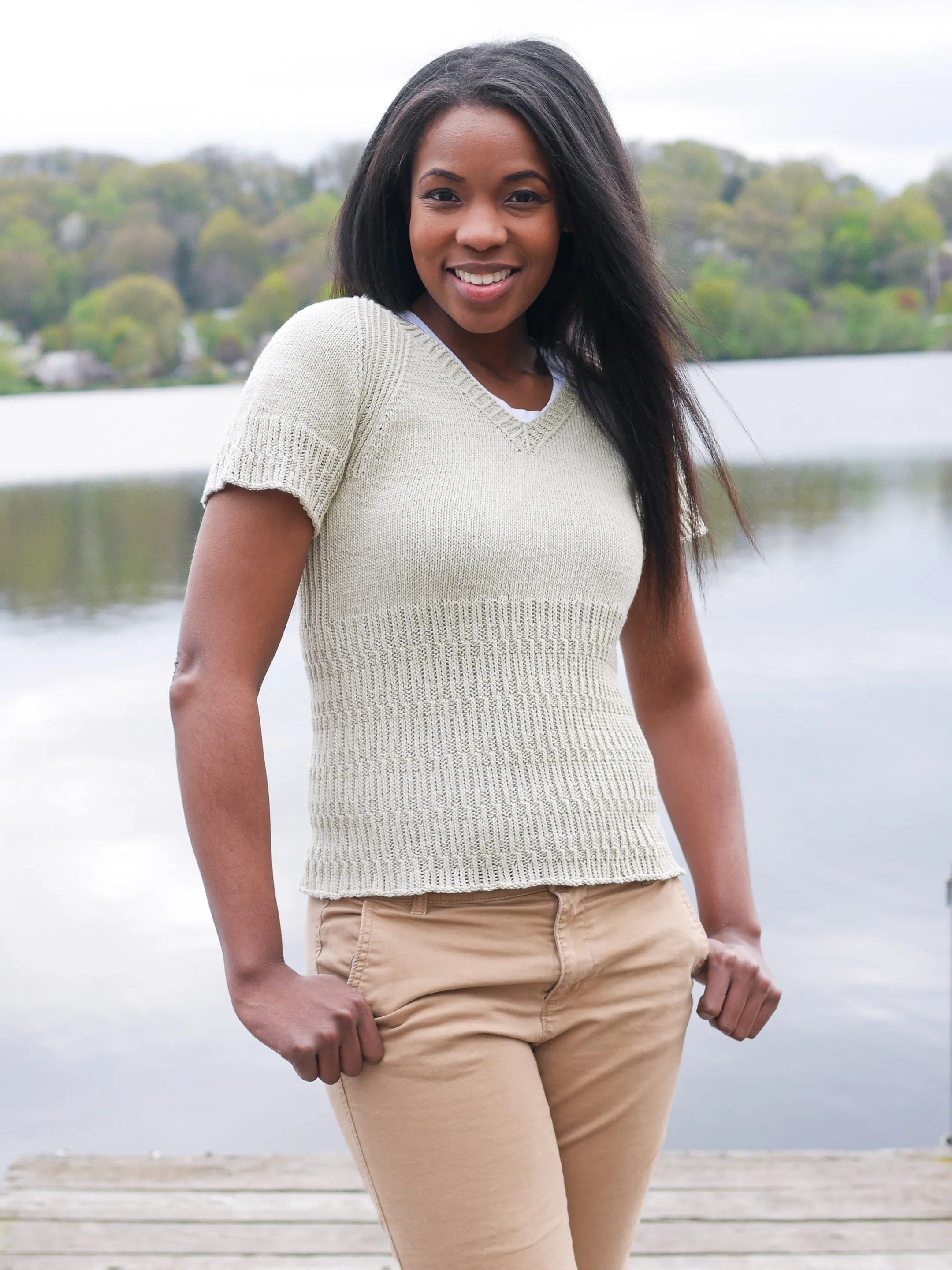 Over the Water Pullover <br/><small>knitting pattern</small>