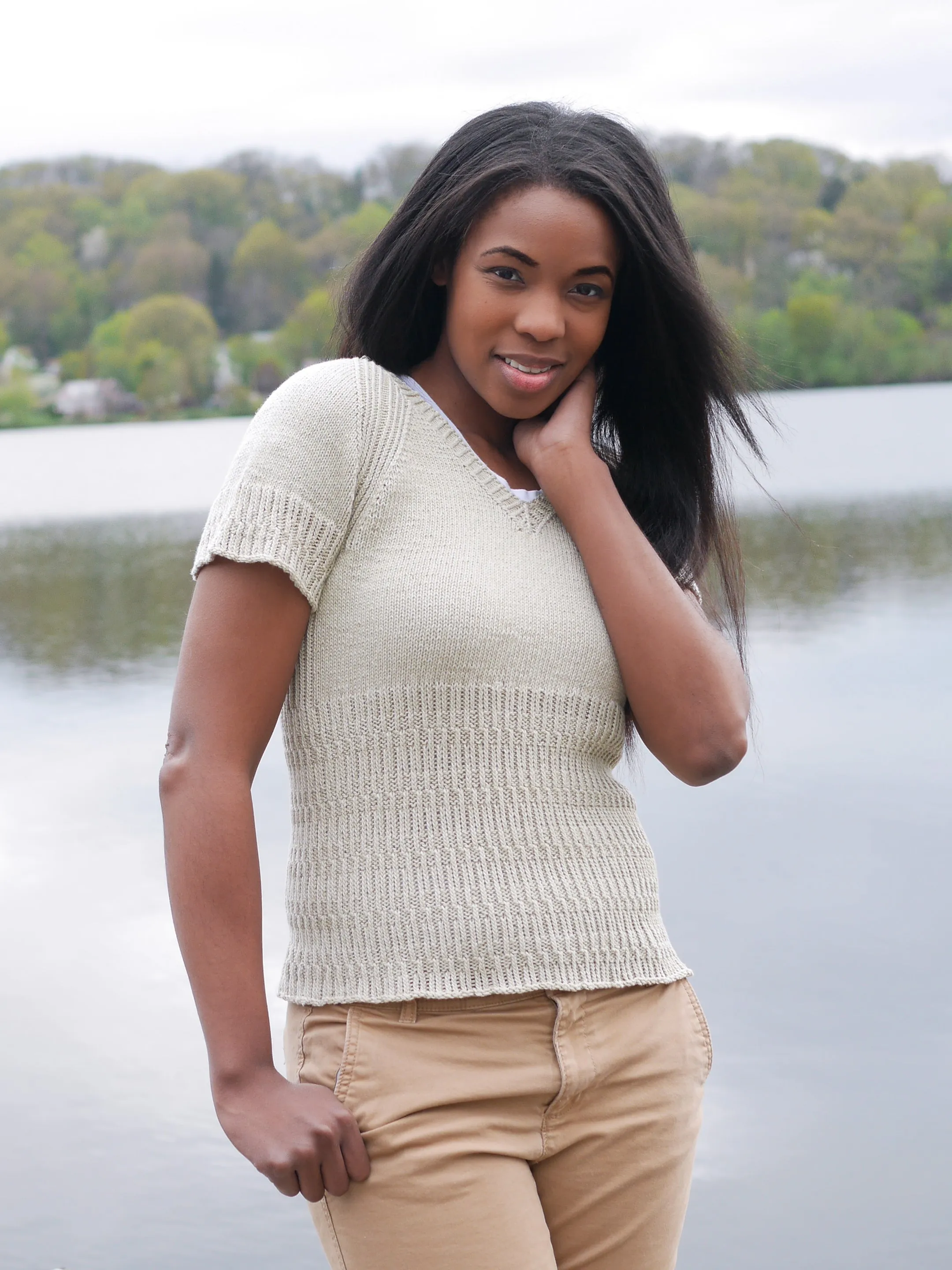 Over the Water Pullover <br/><small>knitting pattern</small>