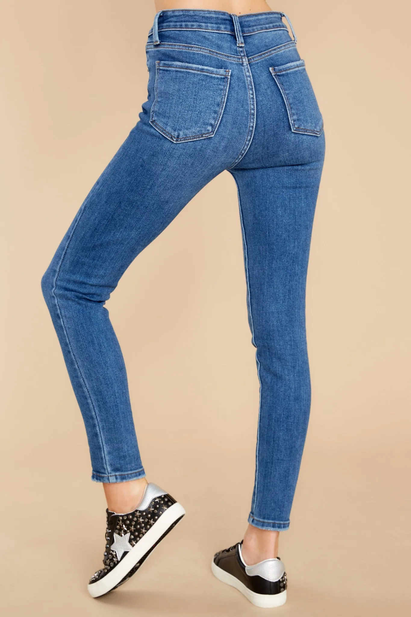 Perfect Vision Medium Wash Skinny Jeans