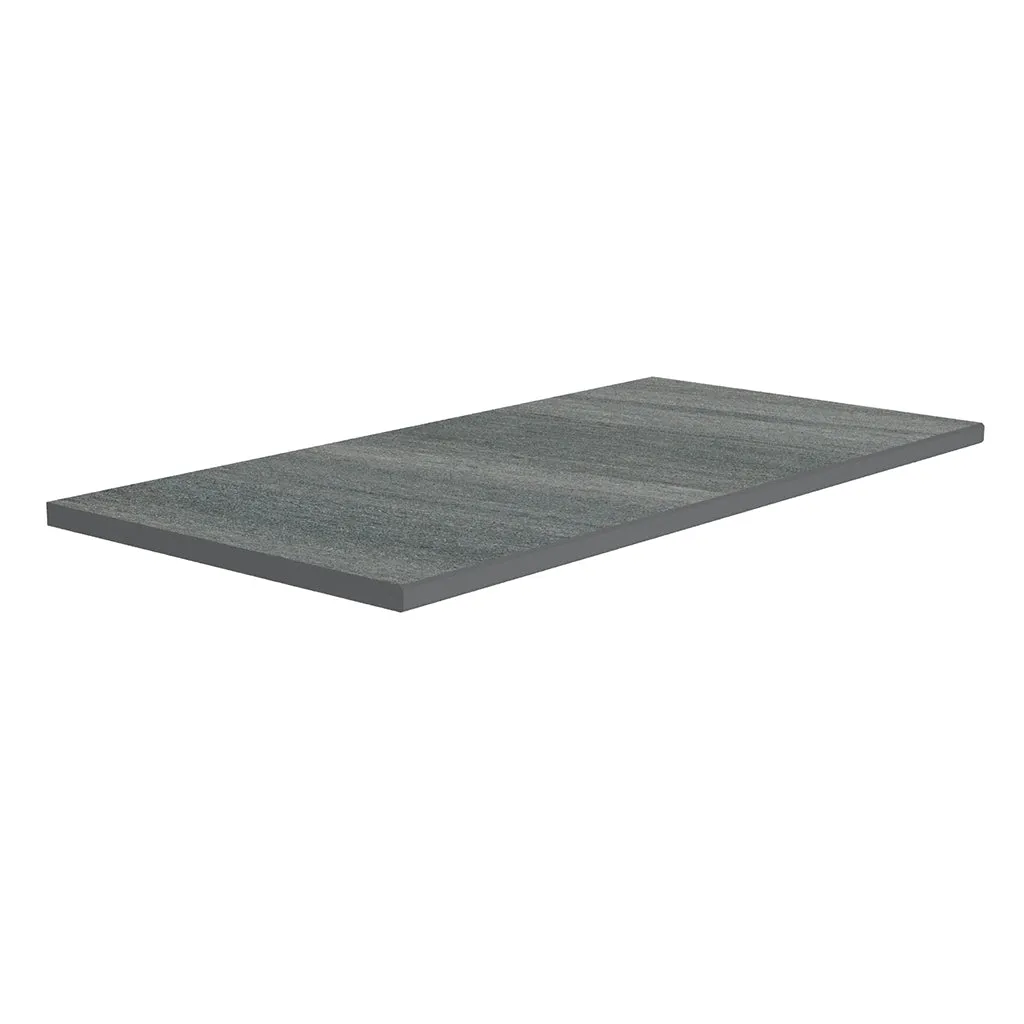 Pillar Dark Gray, 16" x 32" - 2CM Porcelain Pool Coping