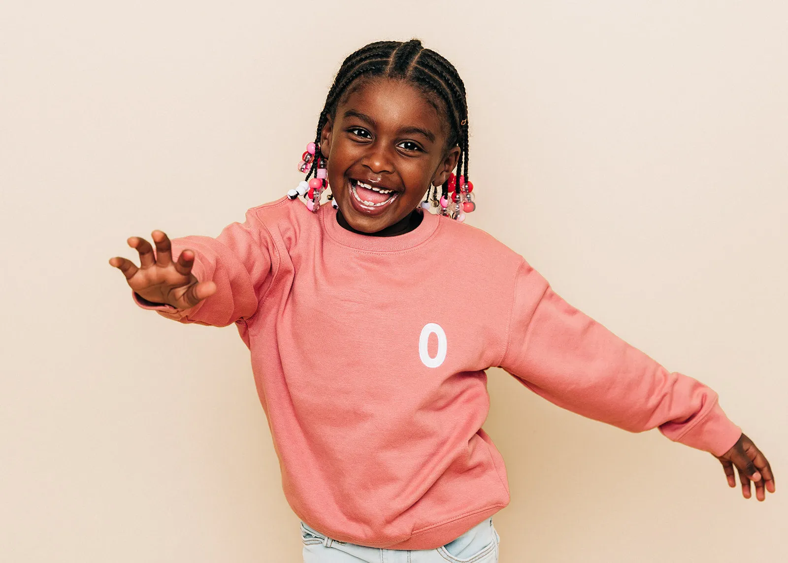 Pink Letter Sweatshirt