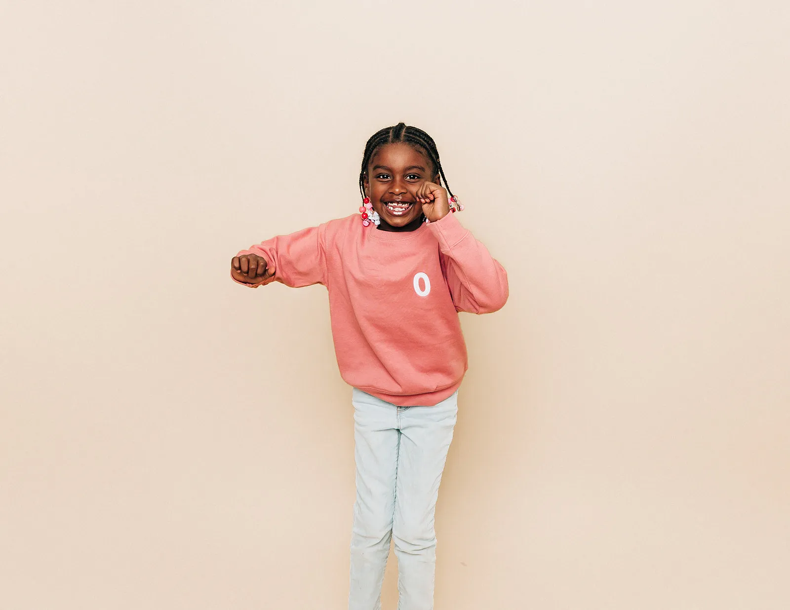 Pink Letter Sweatshirt