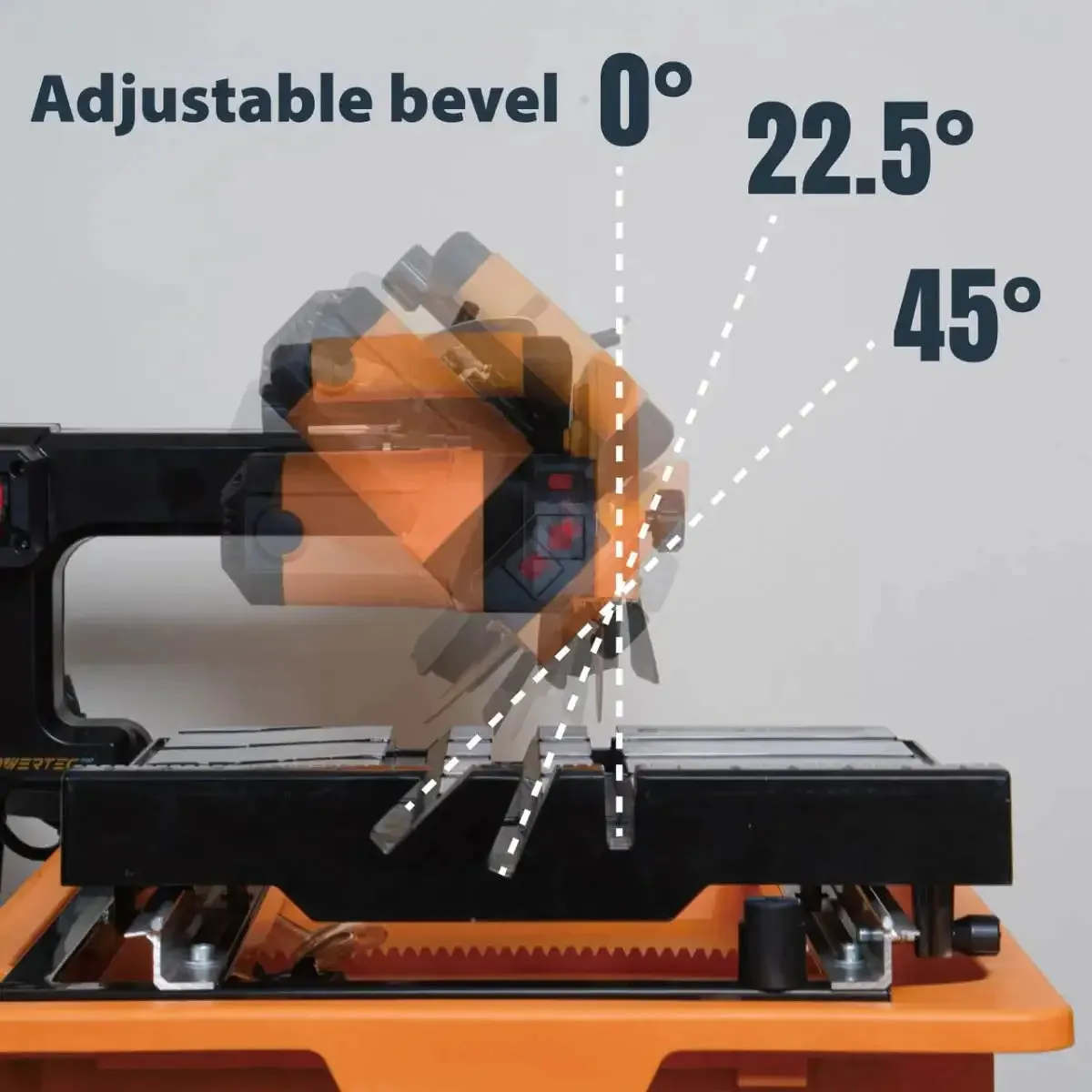 POWERTEC 24" Wet Tile Saw with Stand