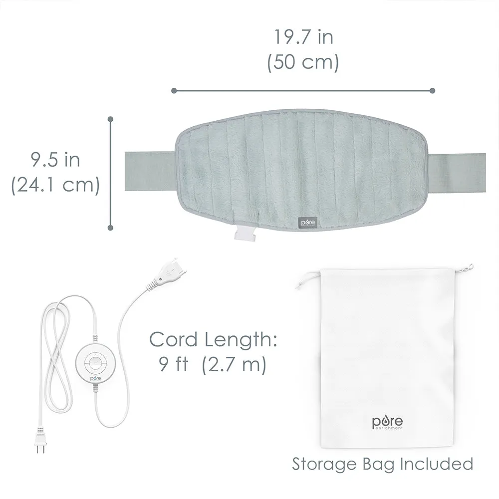 PureRadiance™ Lumbar & Abdominal Luxury Heating Pad