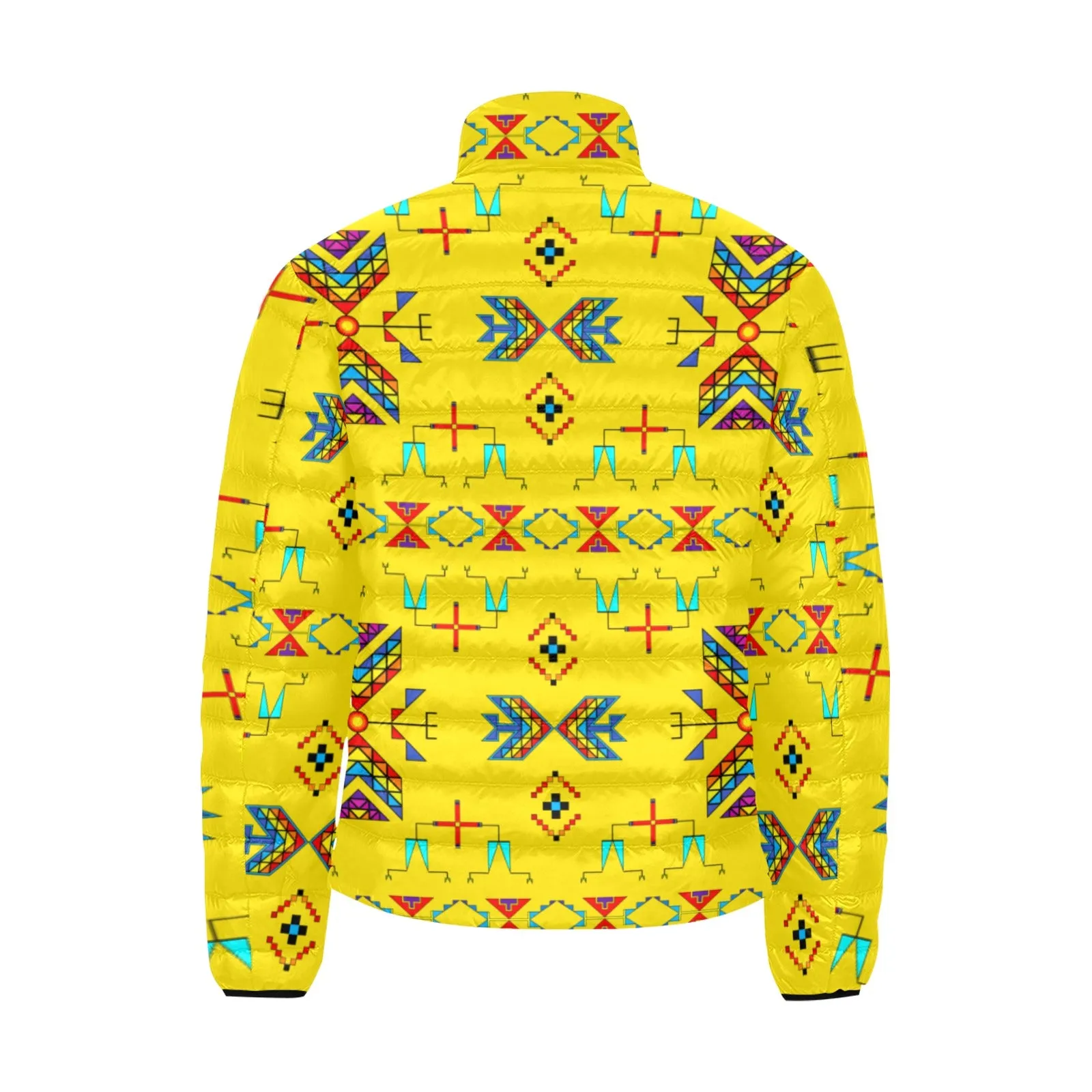 Rainbow Chief Rainbow Yellow Men's Padded Jacket