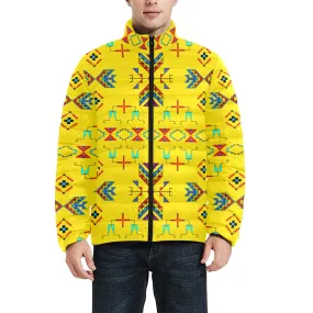 Rainbow Chief Rainbow Yellow Men's Padded Jacket