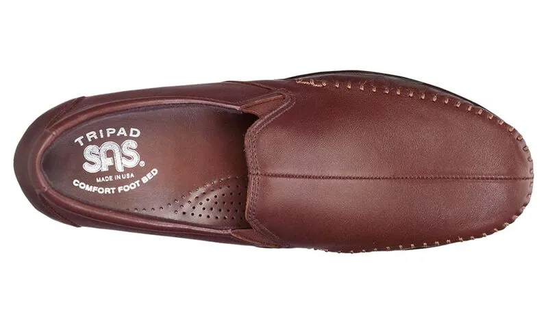 SAS Women's Dream Slip On Loafer BROWN