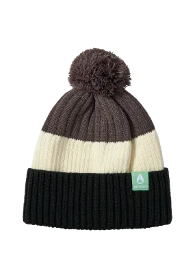 Schrader Pom Beanie - Gray / Black