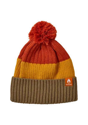 Schrader Pom Beanie - Vintage Orange Multi