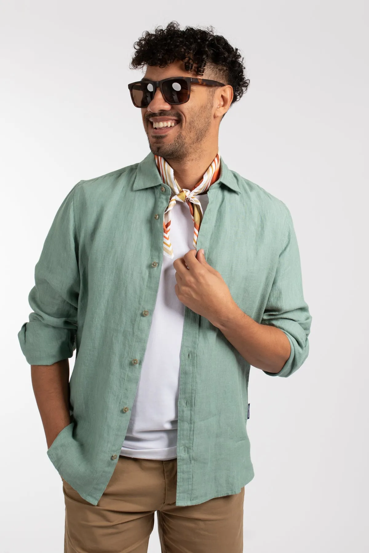 Sea Linen Shirt