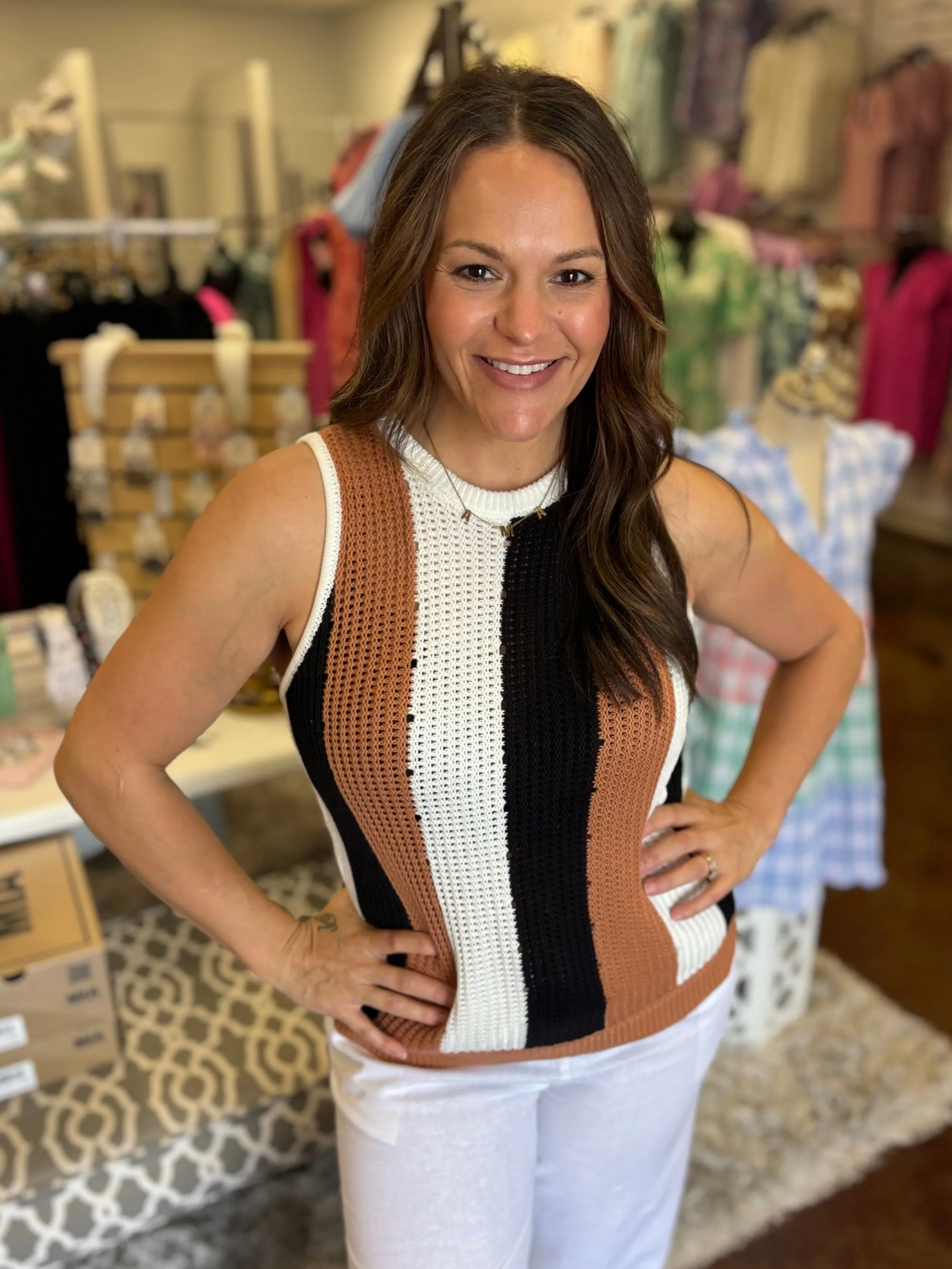 Seaside Knit Tank