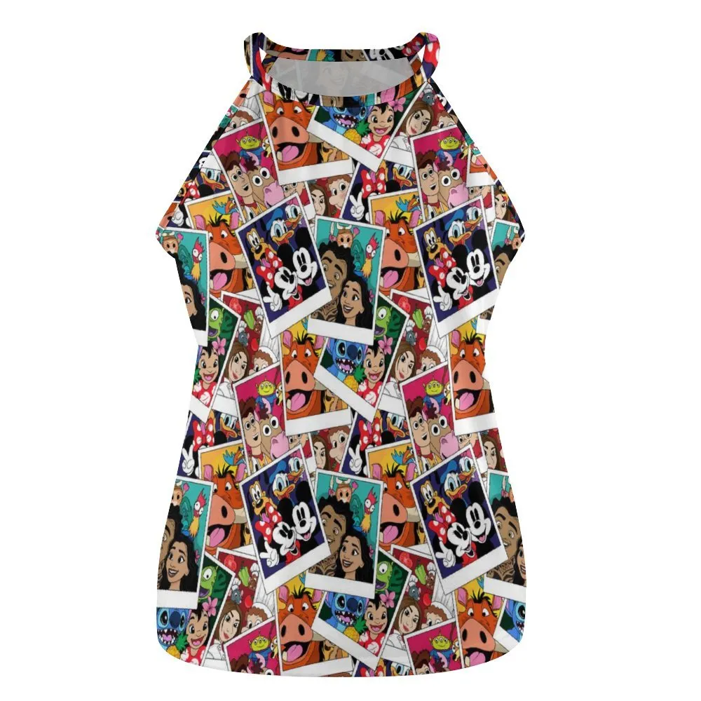 Selfies Women's Round-Neck Vest Tank Top