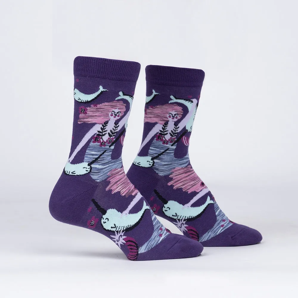 Sock It To Me Women's Crew Socks - Fin Friends