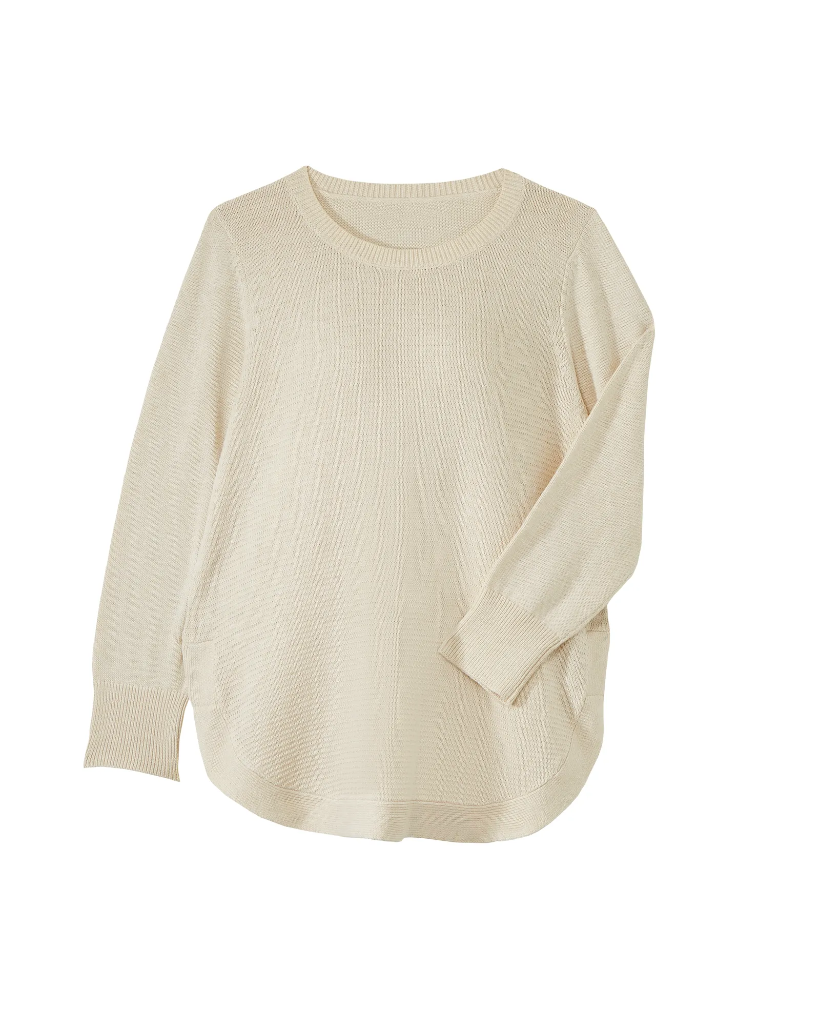 Sophie Cotton Sweater | Ivory