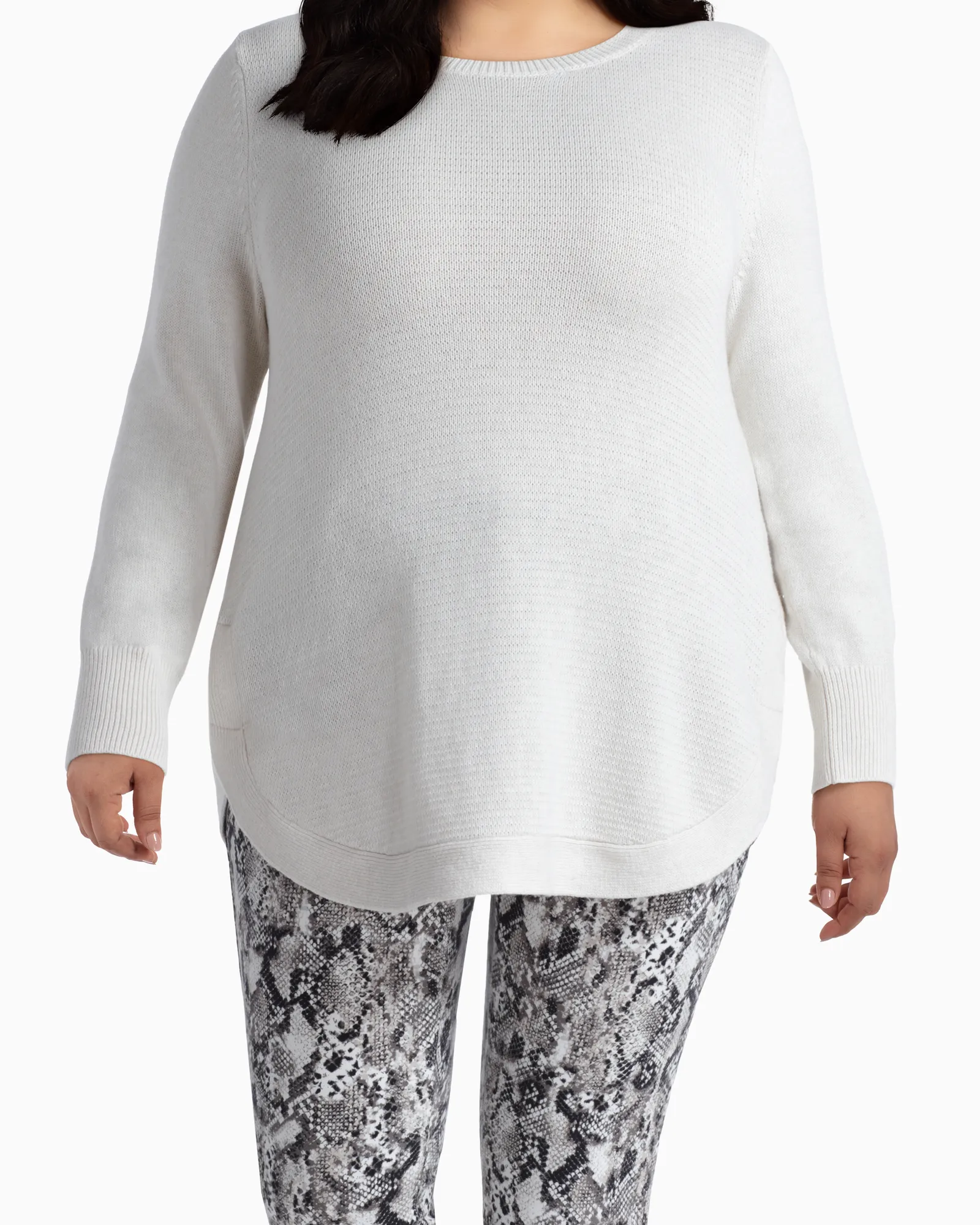 Sophie Cotton Sweater | Ivory