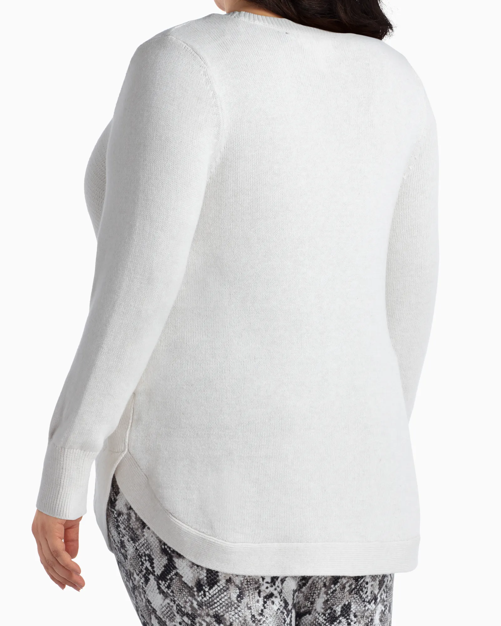 Sophie Cotton Sweater | Ivory