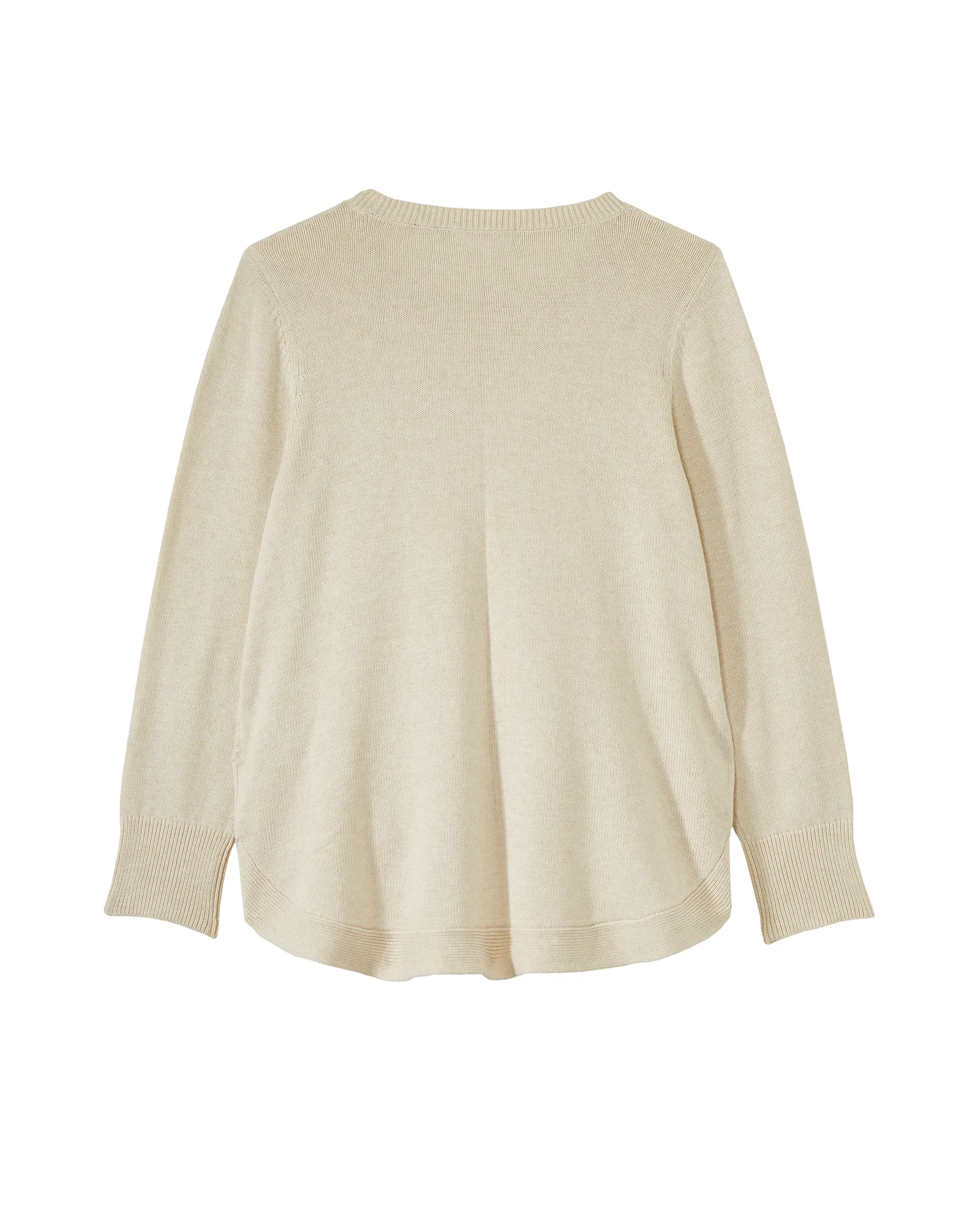 Sophie Cotton Sweater | Ivory