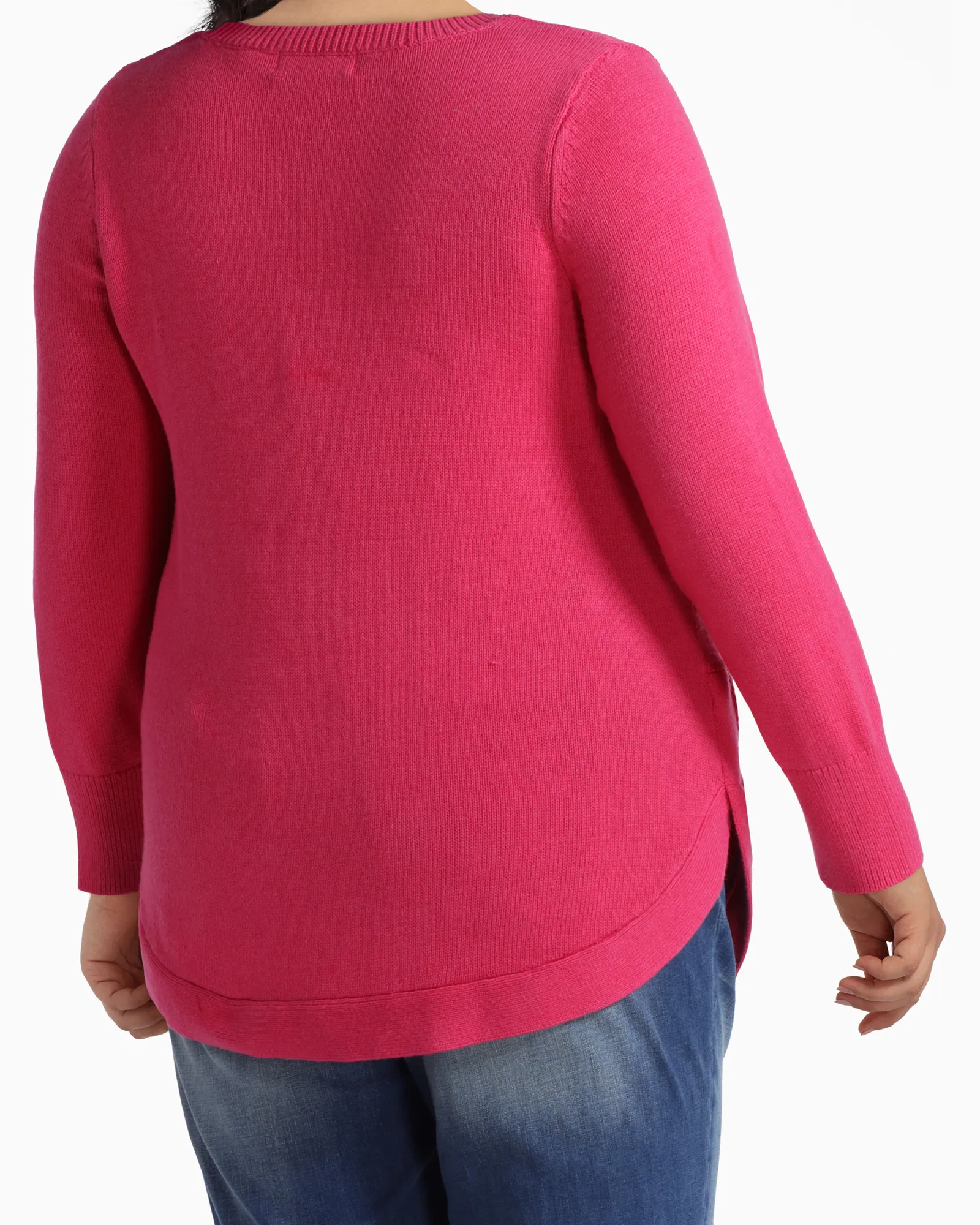 Sophie Cotton Sweater | Pink