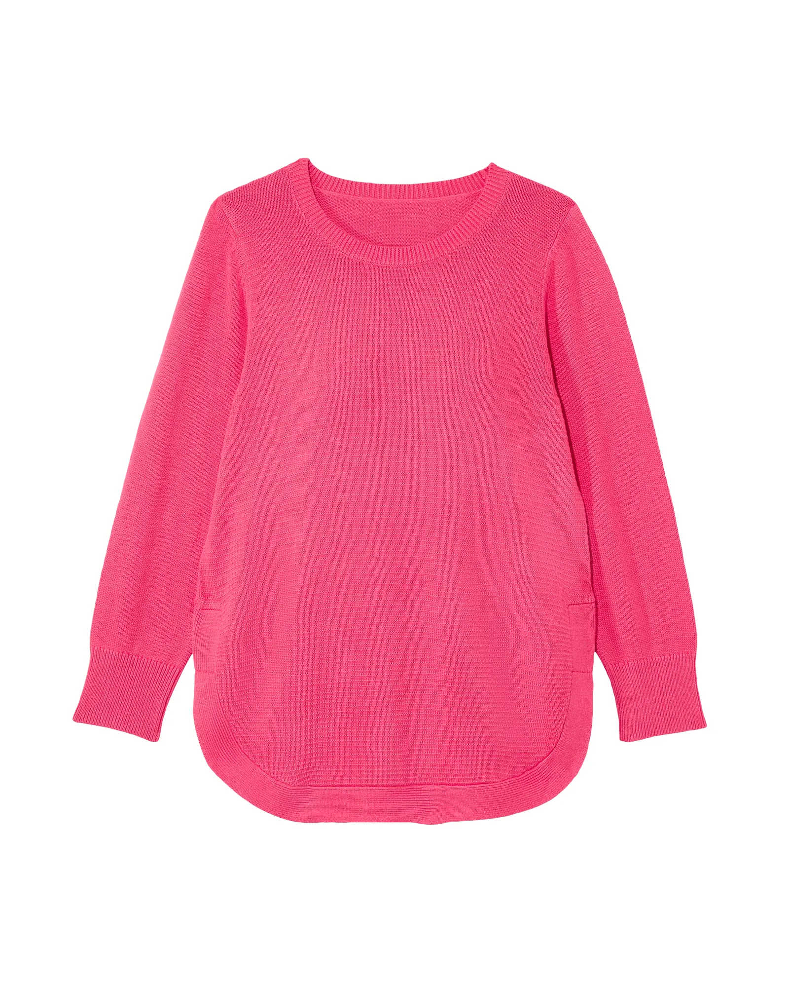 Sophie Cotton Sweater | Pink