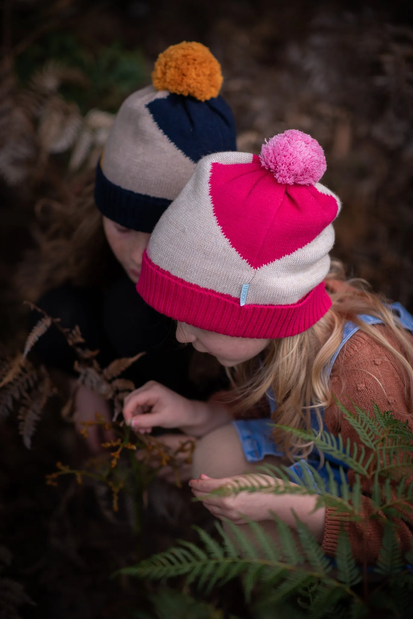 Stripes Beanie Pink