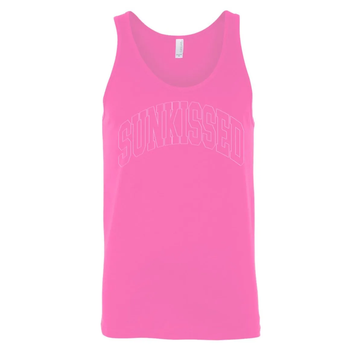 'Sunkissed' PUFF Neon Premium Tank Top