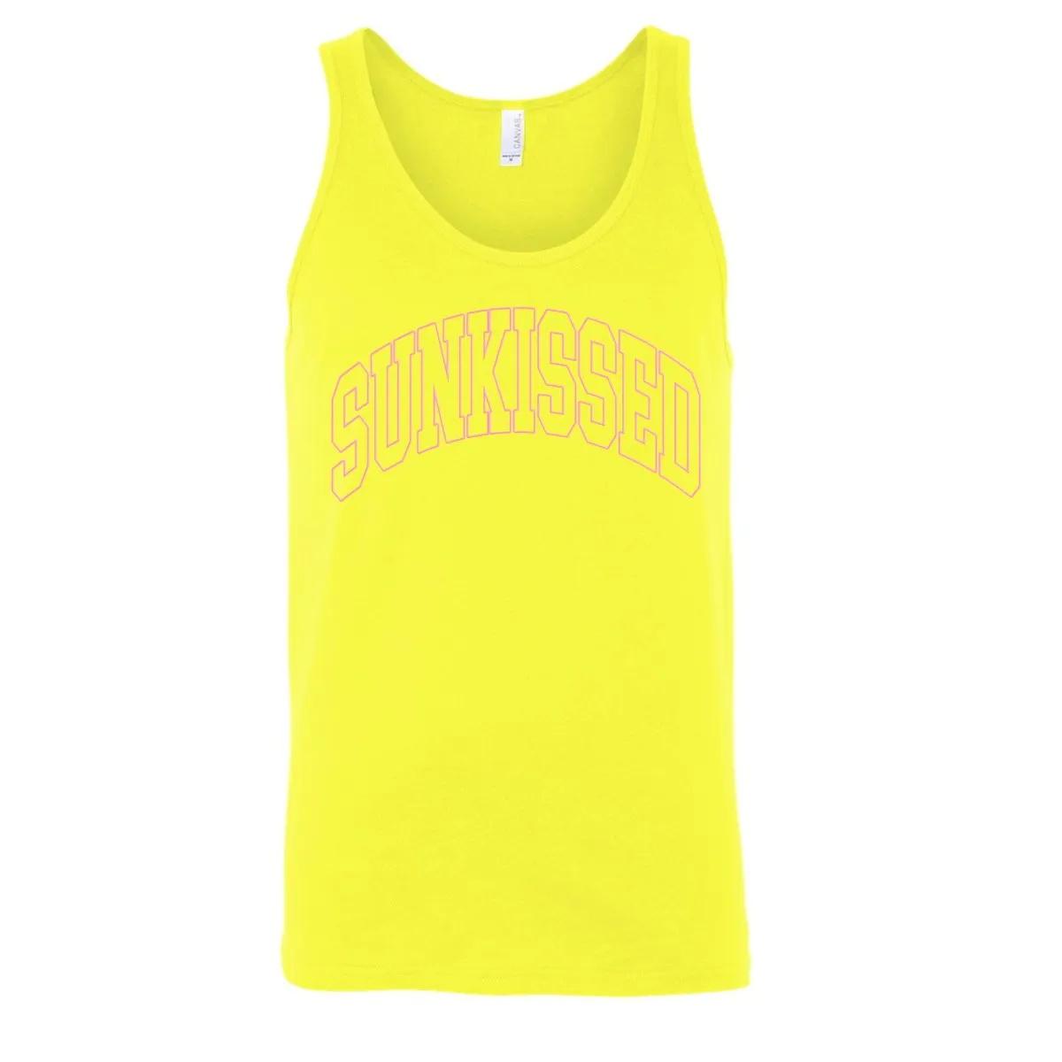 'Sunkissed' PUFF Neon Premium Tank Top