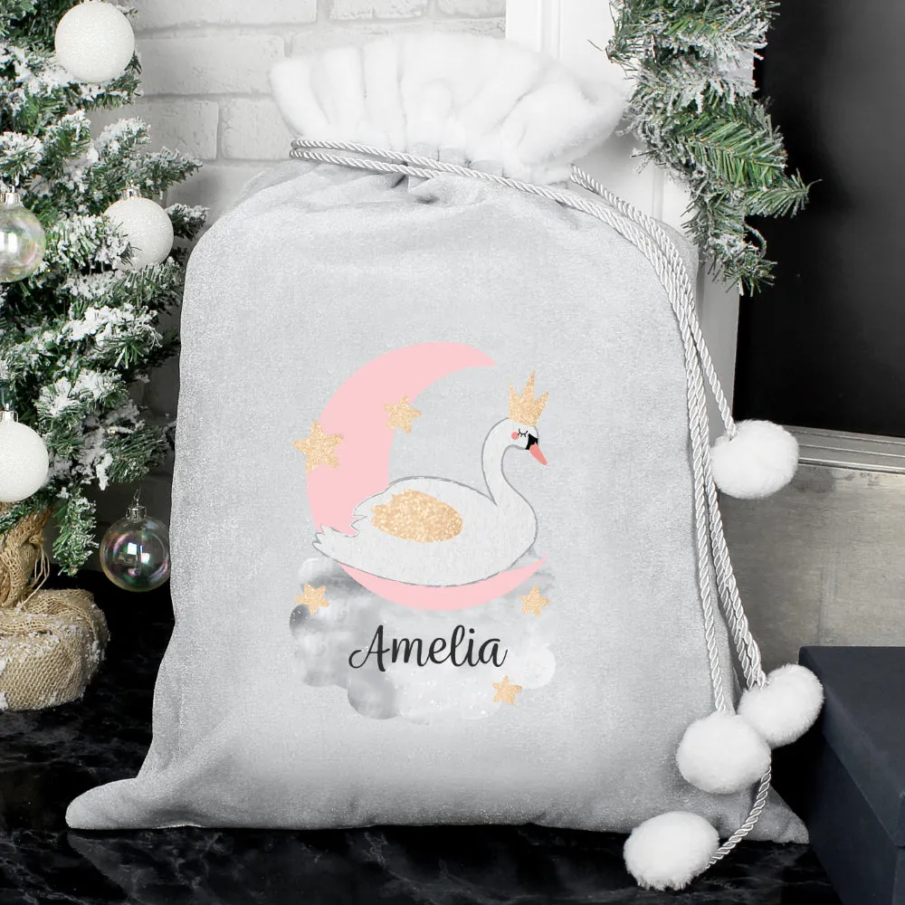 Swan Lake Santa Sack - Personalised