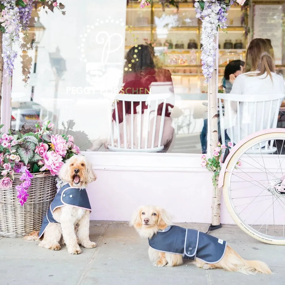 'The Marylebone' Grey Luxury Dog Coat